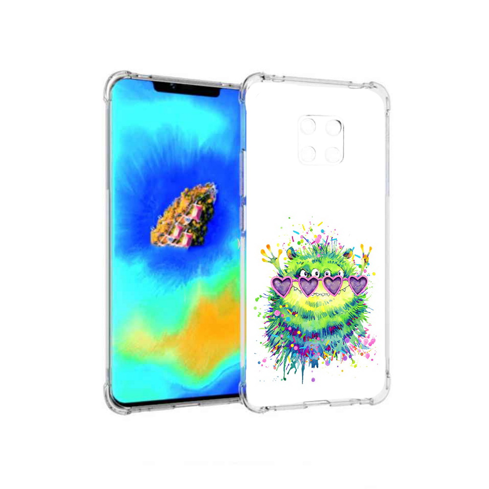 

Чехол MyPads Пушистый персонаж для Huawei Mate 20 Pro, Прозрачный, Tocco