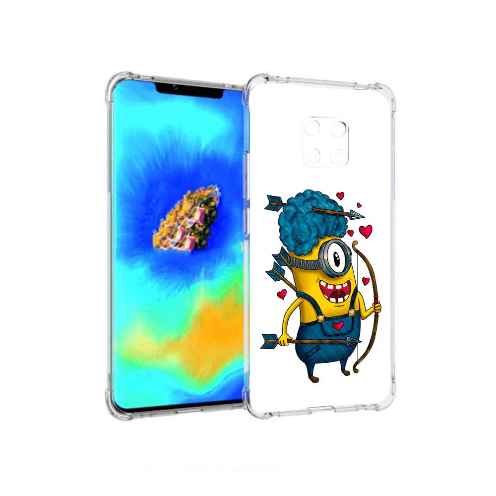 

Чехол MyPads Миньон купидон для Huawei Mate 20 Pro, Прозрачный, Tocco