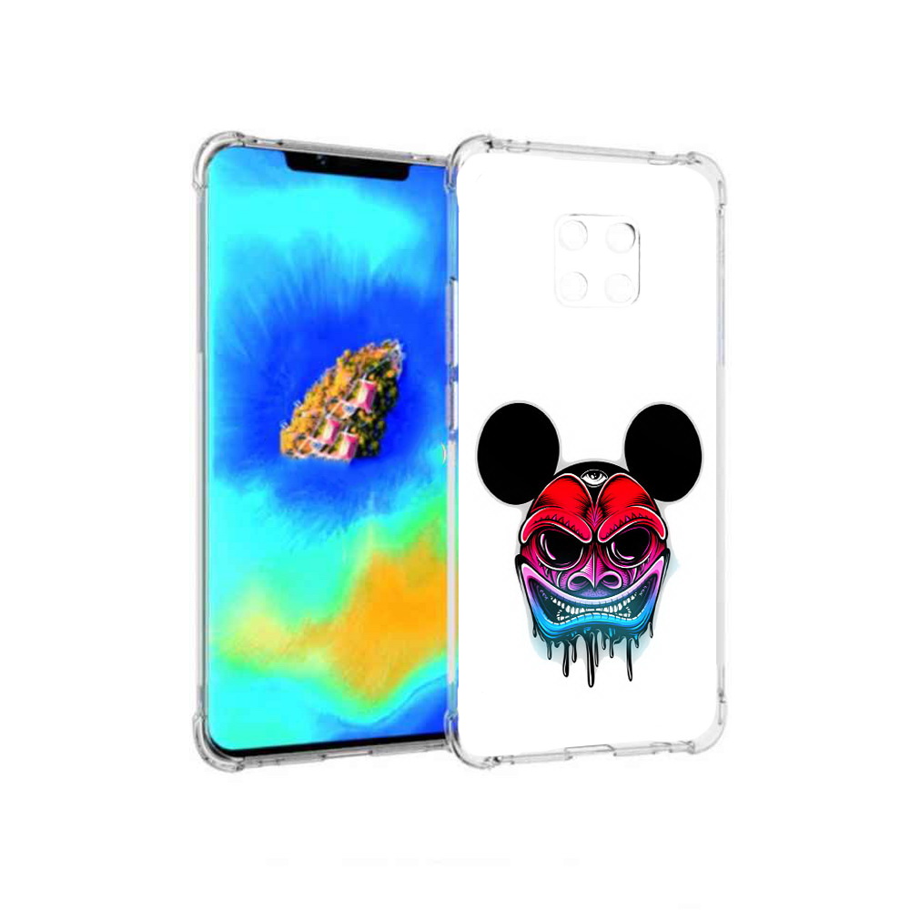 Чехол MyPads микки в маске для Huawei Mate 20 Pro