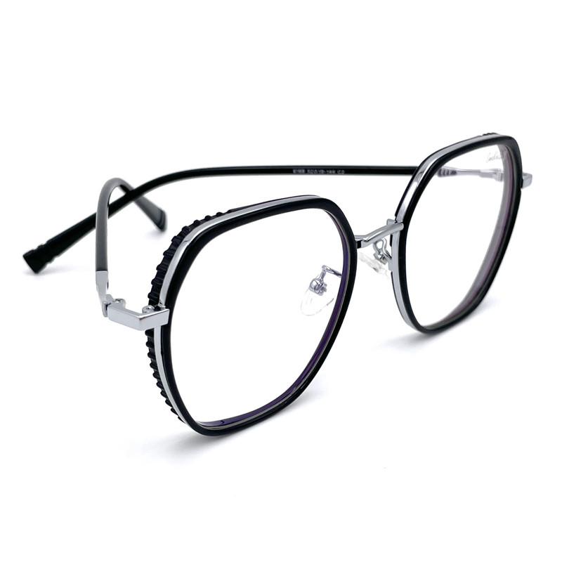 Очки для компьютера Smakhtin'S eyewear & accessories серебристый, черный (6168C2)