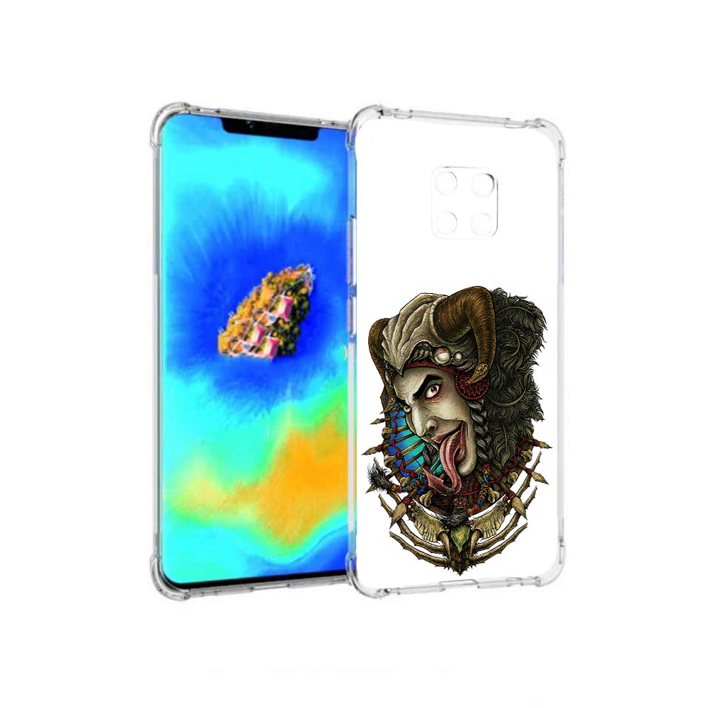 

Чехол MyPads длинный язык для Huawei Mate 20 Pro, Прозрачный, Tocco