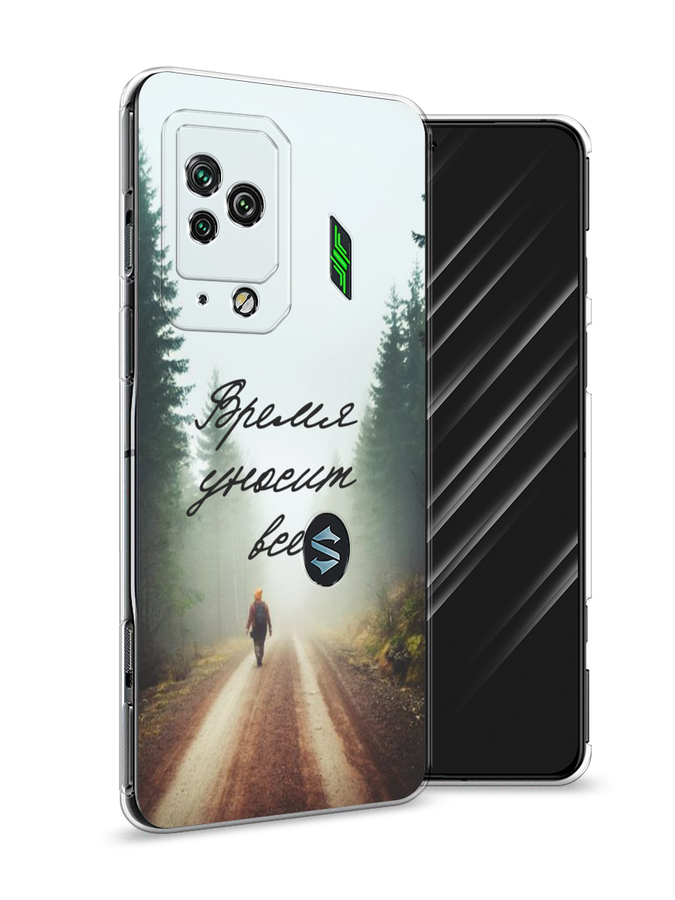 

Чехол Awog на Xiaomi Black Shark 5 Pro "Время уносит все", Разноцветный, 314150-6