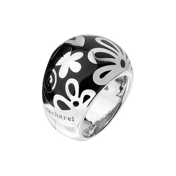 

Кольцо из серебра с эмалью р. 17 Cacharel CLR263N 54, CLR263N 54