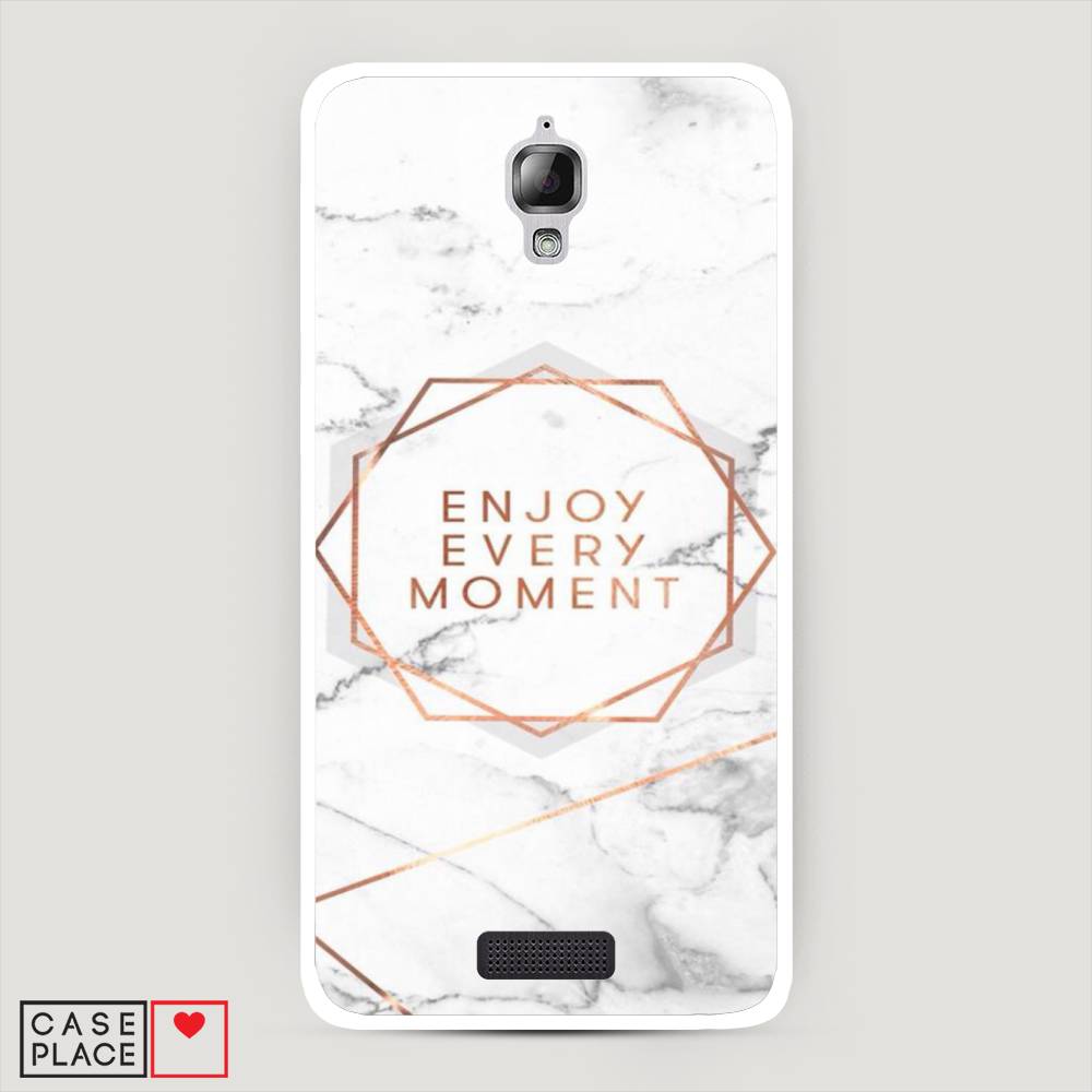 

Чехол Awog на Lenovo S660 / Леново S660 "Enjoy every moment мрамор", 110650-7