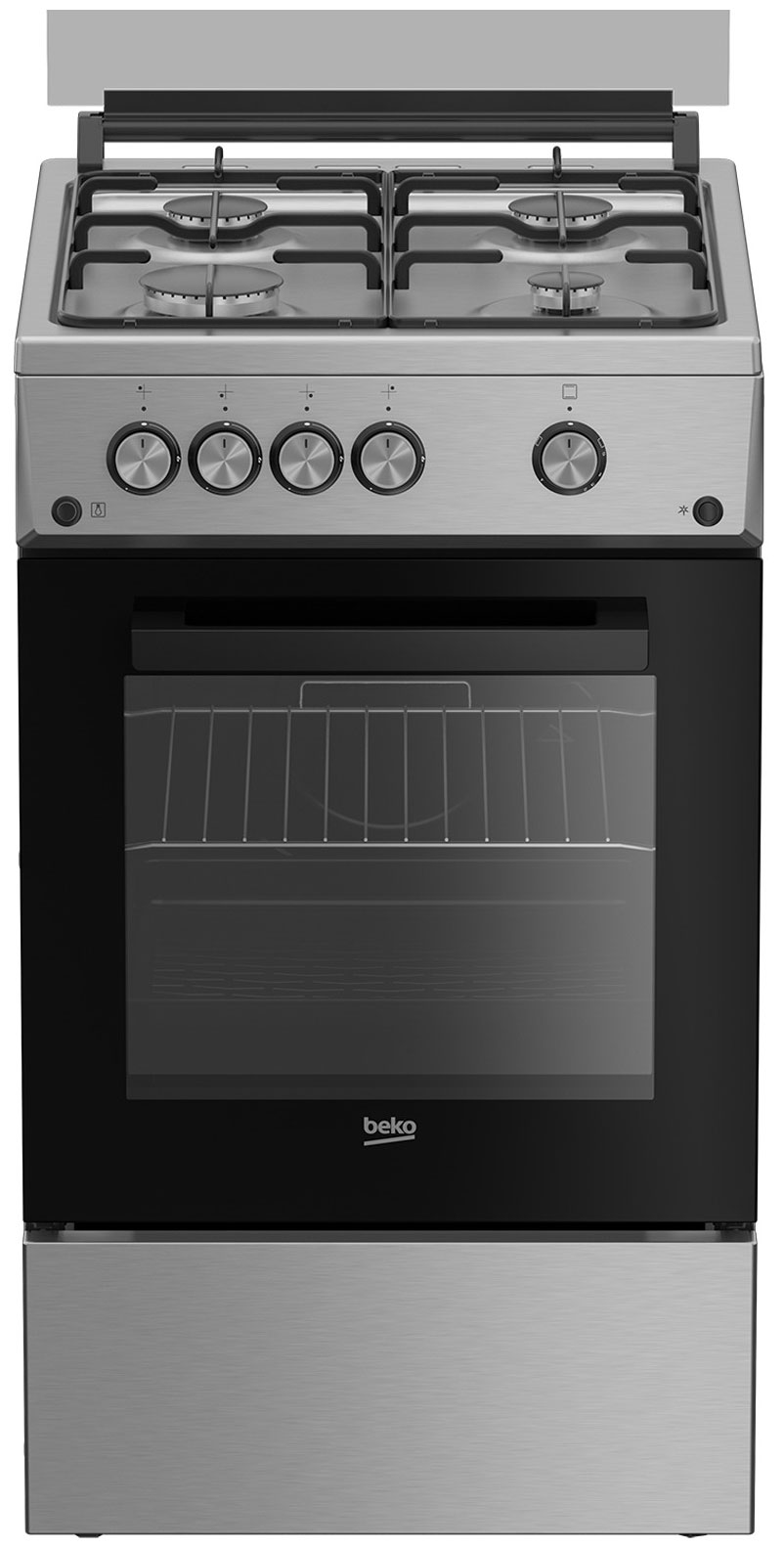 фото Газовая плита beko fsg52010gxc