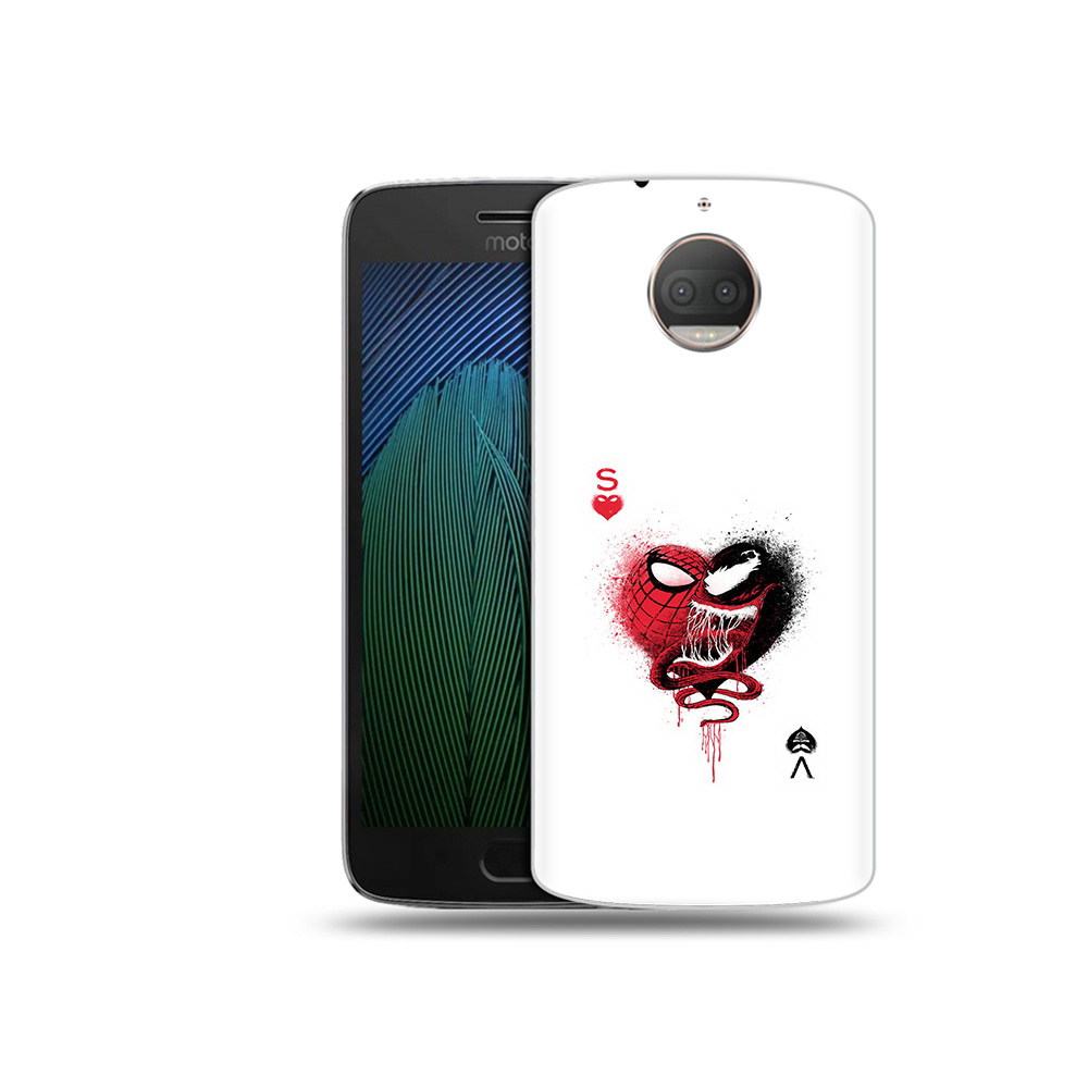 

Чехол MyPads Tocco для Motorola Moto G5S Plus Веном (PT75337.377.41), Прозрачный, Tocco