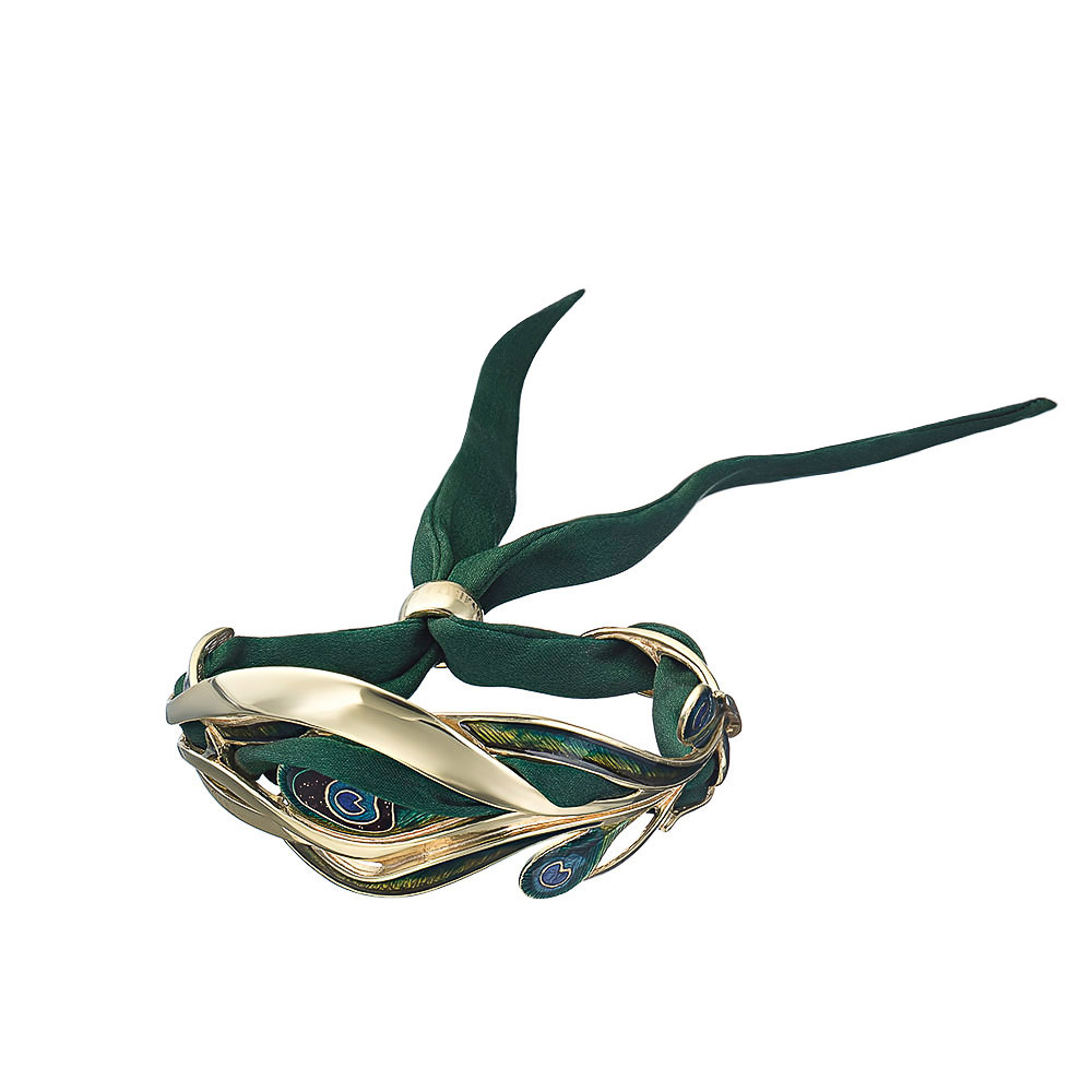 

Браслет из серебра с эмалью р. 17 Graziella Animali17-Green-BR-Y, Animali17-Green-BR-Y