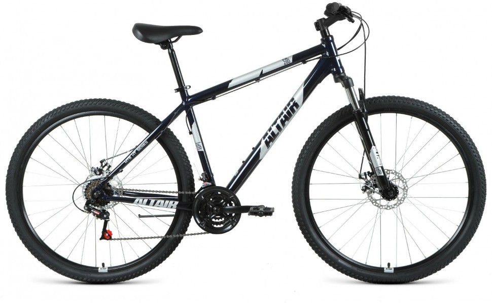 Велосипед AL 29 D 2020-2021, темно-синий/серебристый
