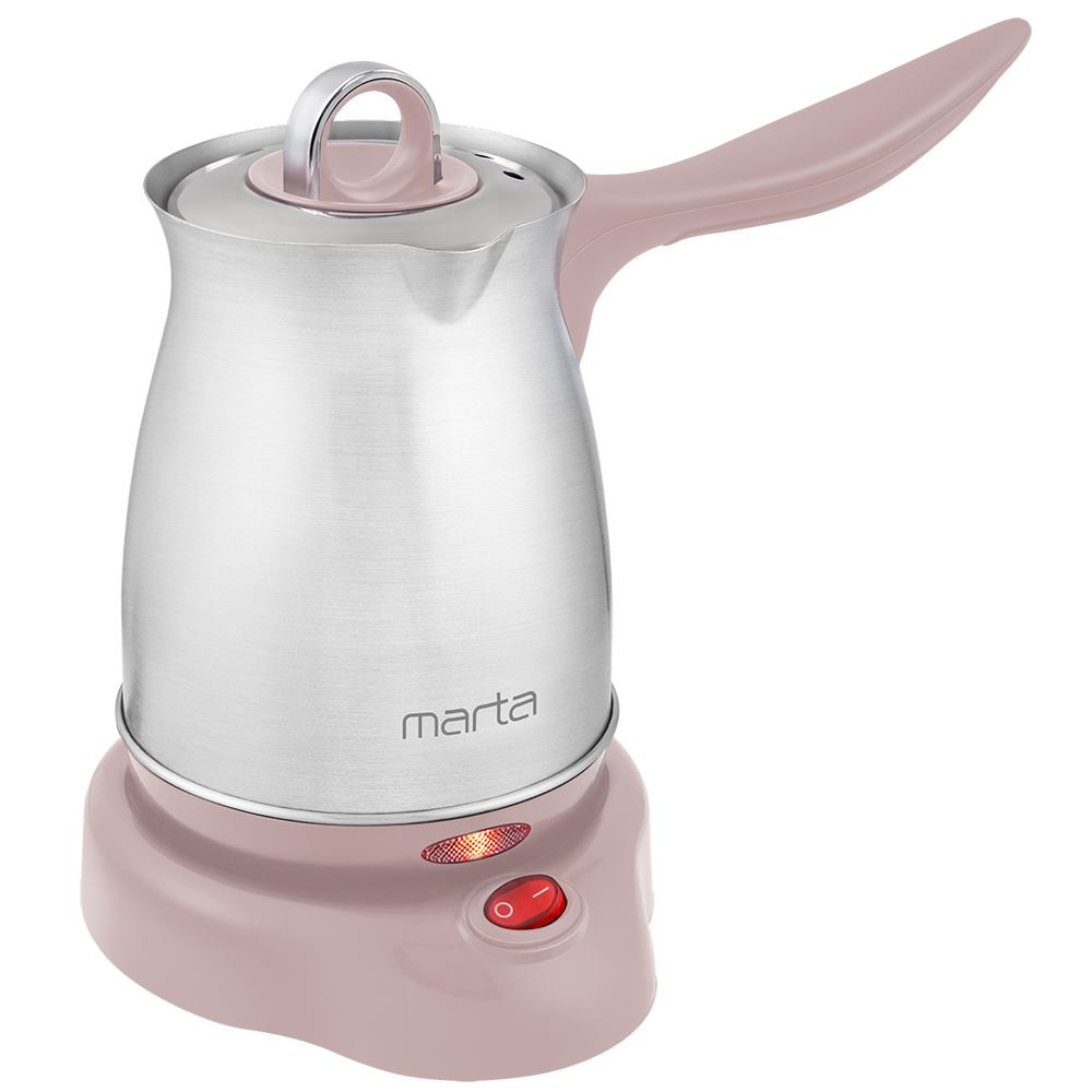 Электрическая турка Marta MT-2142 розовый электрическая турка marta mt 2140 розовый