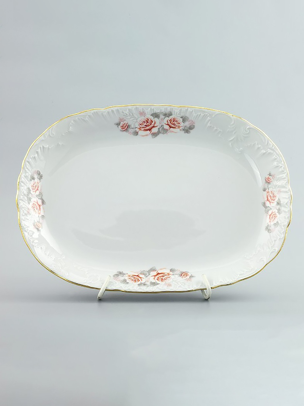 

Блюдо сервировочное Cmielow Rococo фарфоровое 29 см 72964