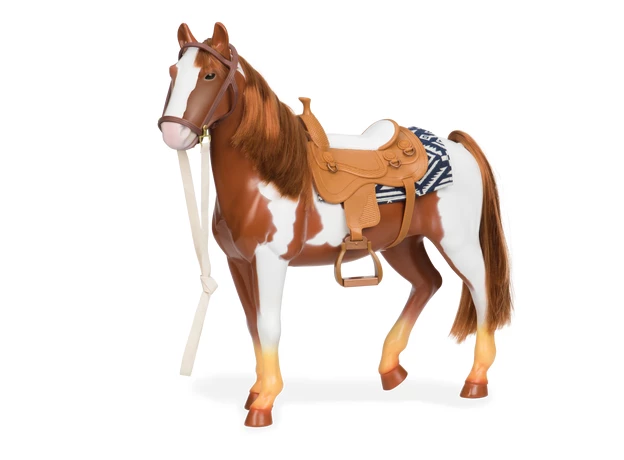 Лошадь Our Generation 50 см породы Американская верховая 11573-4 лошадь для куклы lori породы ирландская тяжелоупряжная вороная l38010
