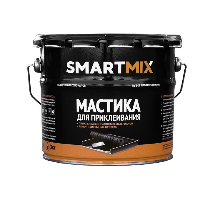 

Мастика для приклеивания SmartMix 3 кг, Мастика для приклеивания