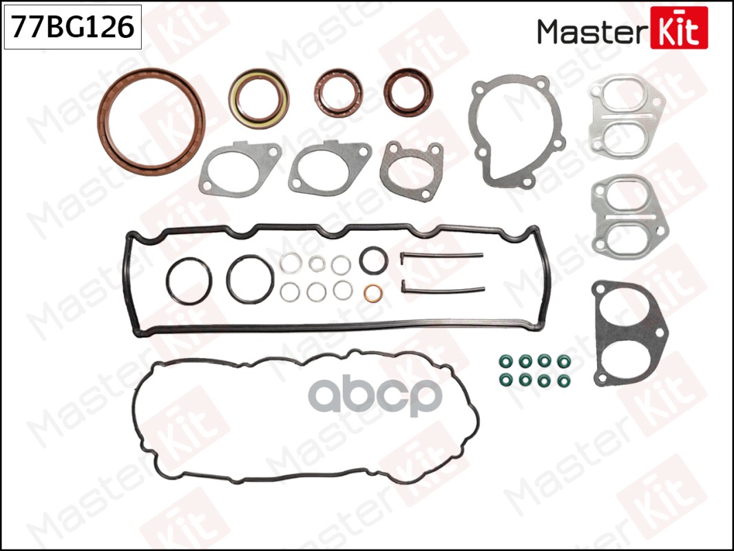 

MASTERKIT к-кт прокладок CITROEN/PEUGEOT/TOYOTA 1.9D 96- WJY/WJZ/WJX/1WZ