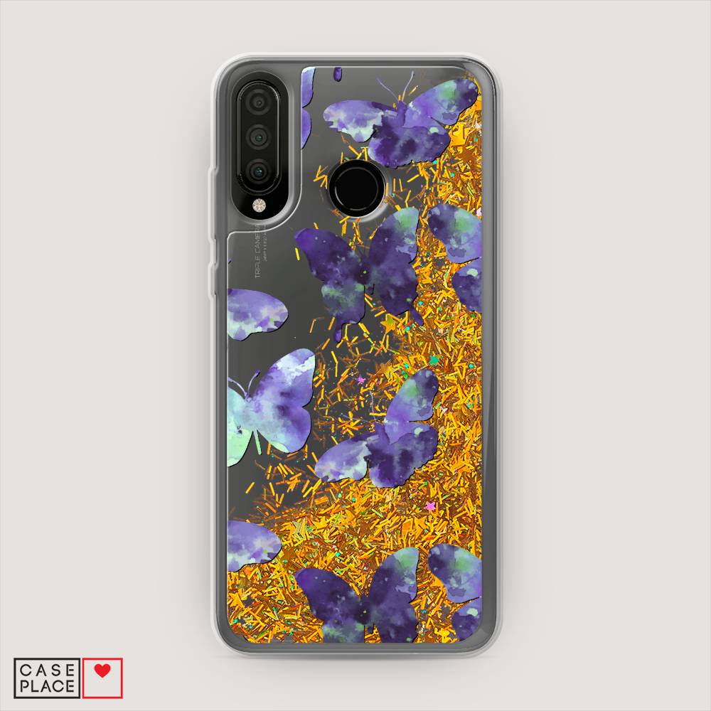 фото Чехол awog "бабочки отпечатки" для honor 20s