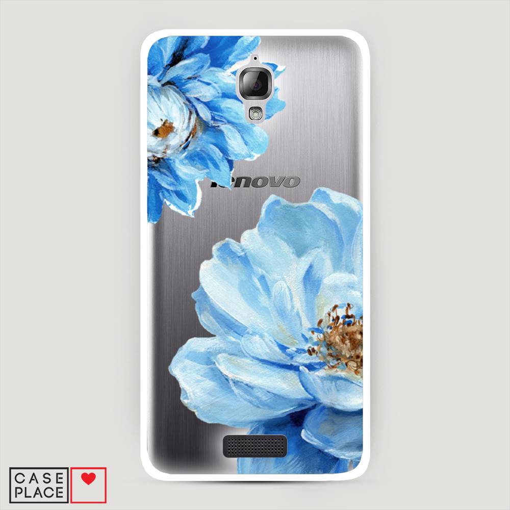 

Чехол Awog на Lenovo S660 / Леново S660 "Голубые клематисы", 110650-8