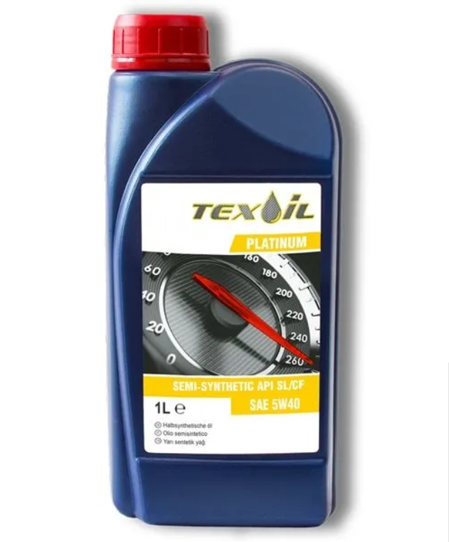 МАСЛО МОТОРНОЕ TEXOIL SAE 5W40 API SLCF PLATINUM  1шт