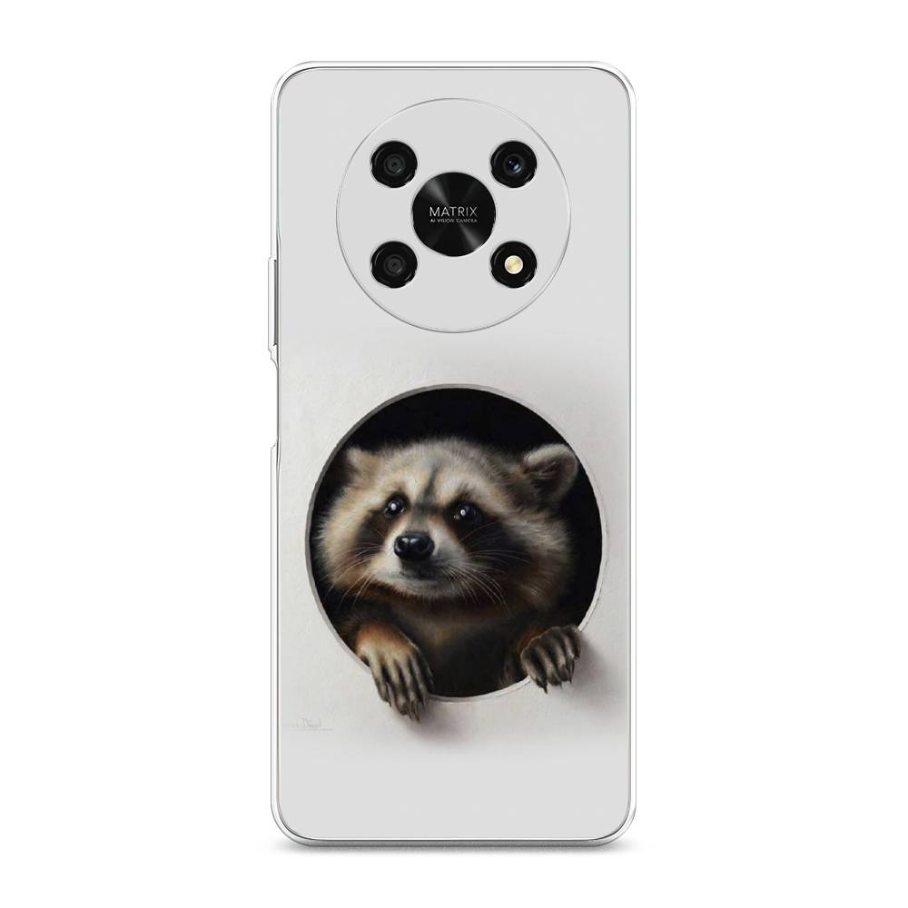 

Чехол Awog для Honor X9 5G "Любопытный енот", 6109750-1