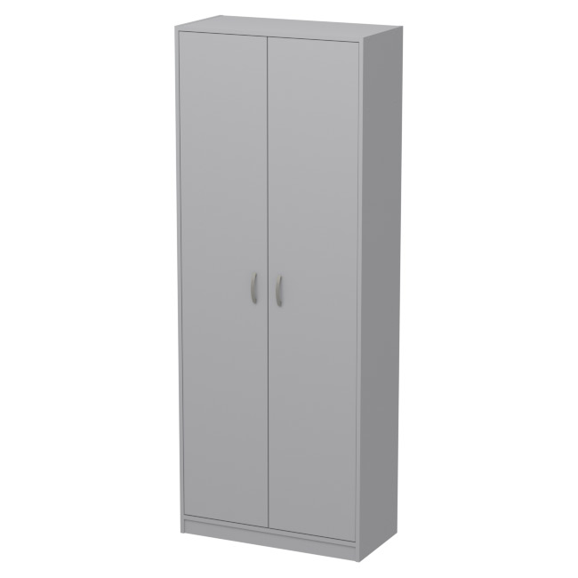 Офисный шкаф Меб-фф для одежды ШО-52 цвет Серый 77/37/200 см