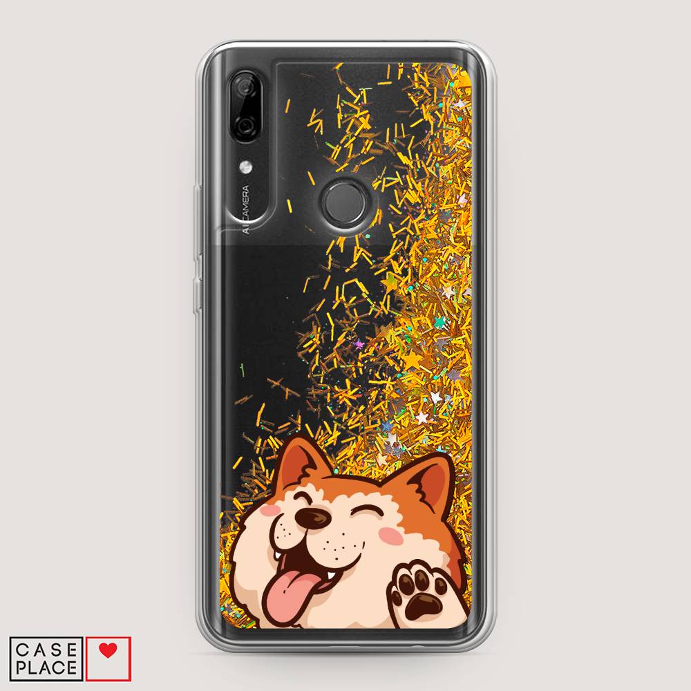 

Чехол Awog на Huawei P Smart Z "Акита-ину машет", Оранжевый, 69490-1