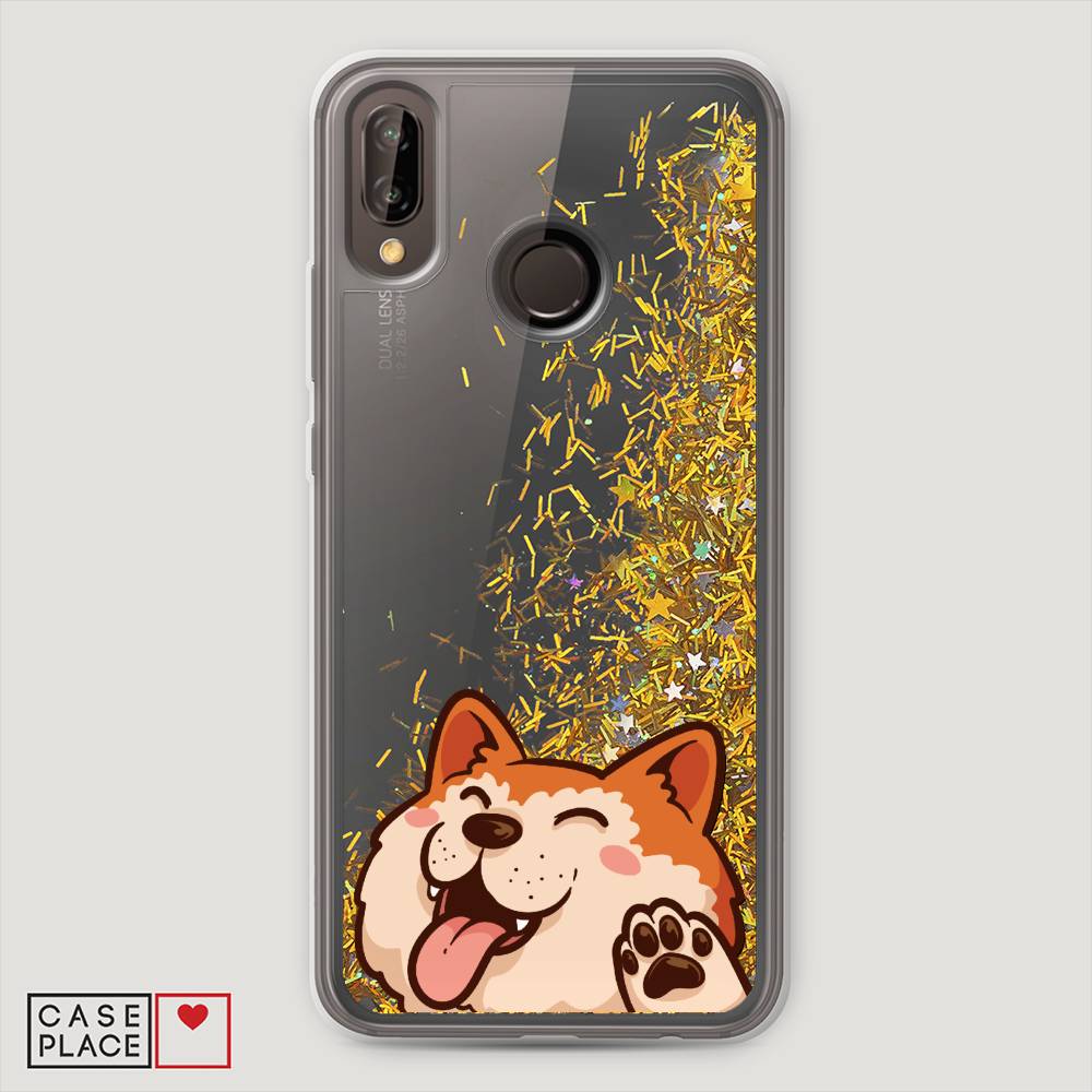 

Чехол Awog "Акита-ину машет" для Huawei Nova 3E, 65690-1