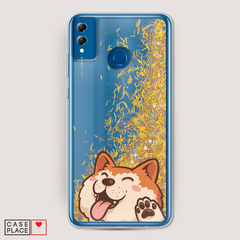 

Чехол Awog на Honor 8X "Акита-ину машет", Оранжевый, 66790-1