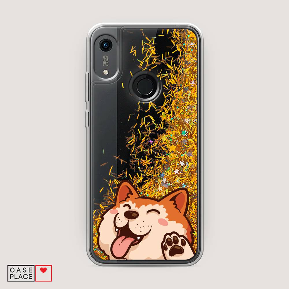 

Чехол Awog на Honor 8A (8A Pro/Prime) "Акита-ину машет", Оранжевый, 68790-1