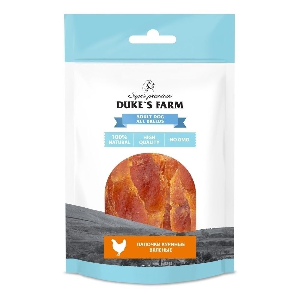 Лакомство Dukes farm с курицей для собак 40 г