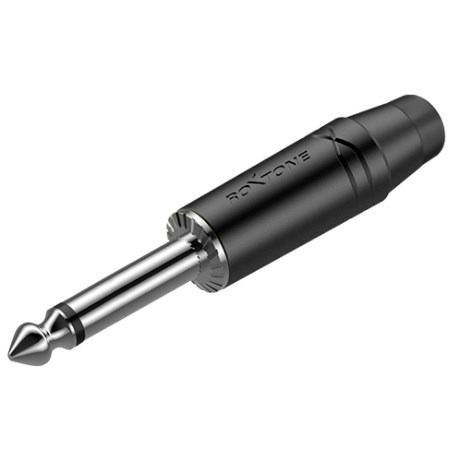

Разъем Jack (Mono) Roxtone RJ2PP-BK-BN, RJ2PP-BK-BN