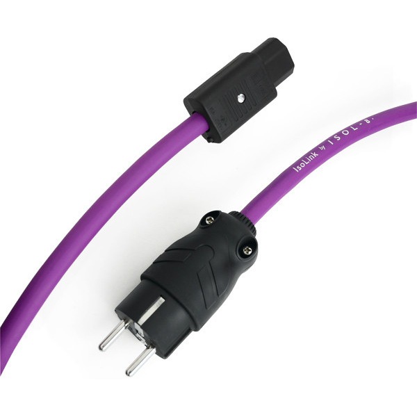 

Кабель силовой Schuko - IEC C13 Isol-8 IsoLink Ultra 1.5m, IsoLink Ultra 1.5m