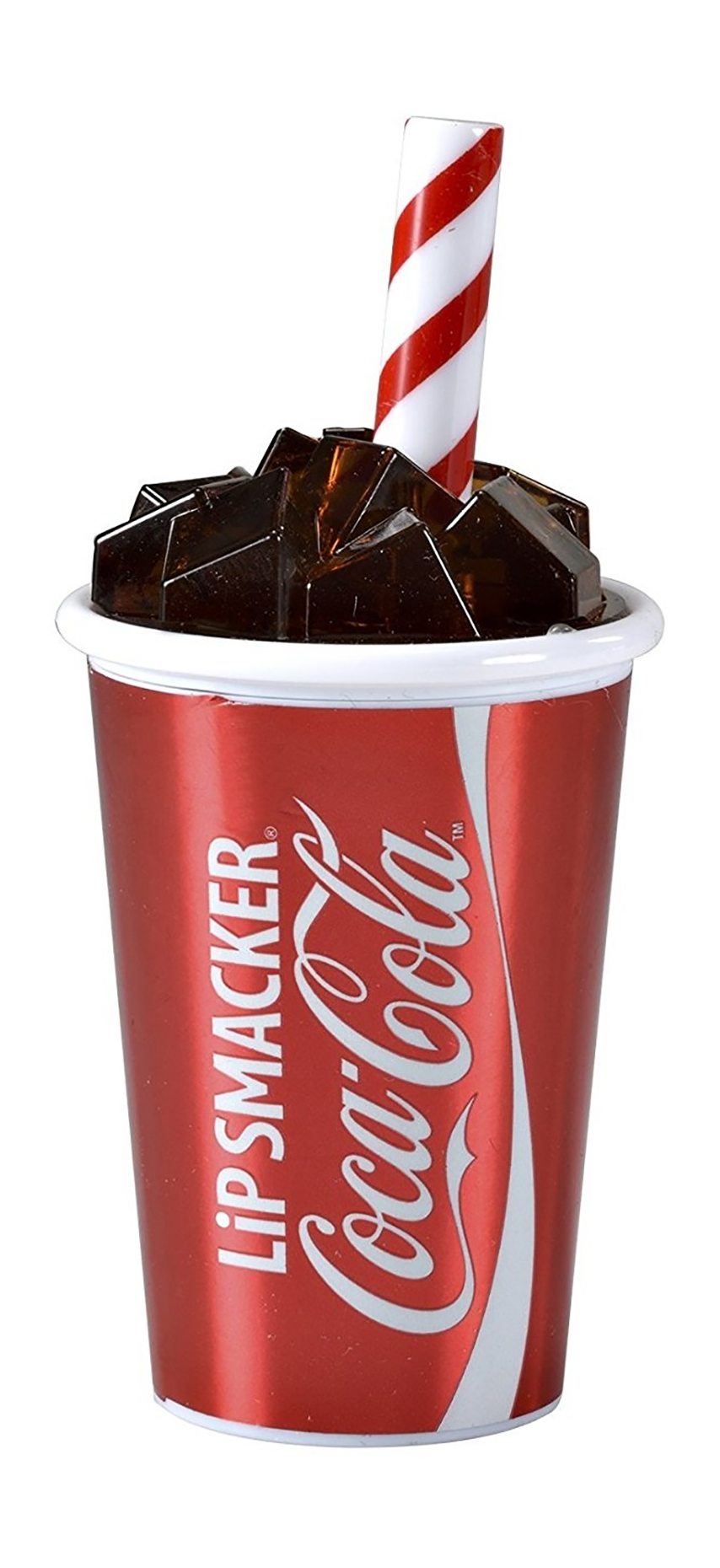 Бальзам для губ Lip Smacker Coca-Cola Cup Lip Balm увлажняющий, с ароматом колы 7,4 г come on бальзам для губ с ароматом клубники солнцезащитный spf15 3 5