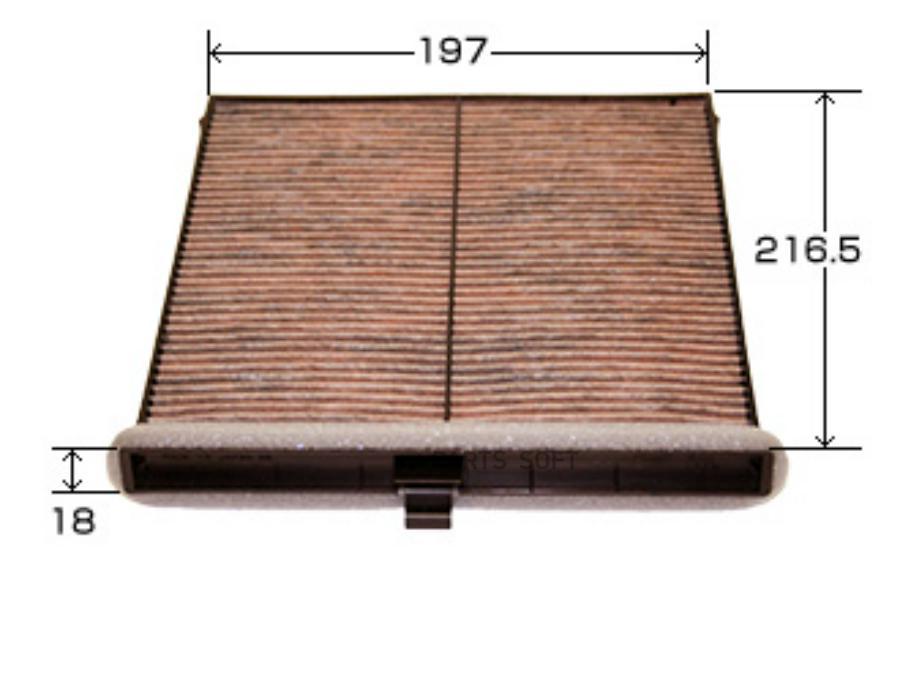 

VIC Фильтр салона VIC AC407EX X-Power (угольный) MAZDA 3,MAZDA 6,CX-5 '11- 1шт