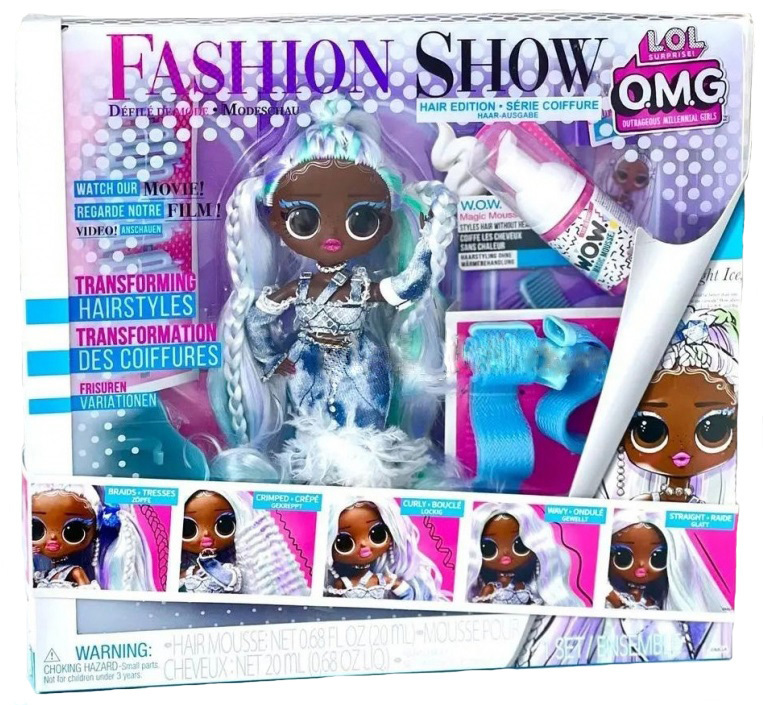 фото Кукла l.o.l. surprise omg fashion show №65 леди с косами lady braids 5550130.65