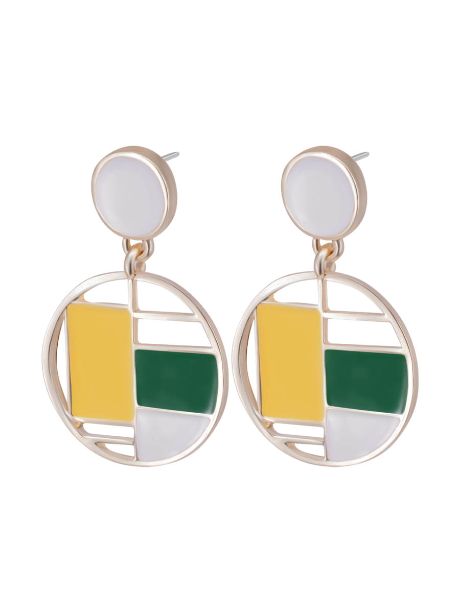 

Серьги из бижутерного сплава OTOKODESIGN 2-60309, эмаль, 2-60309