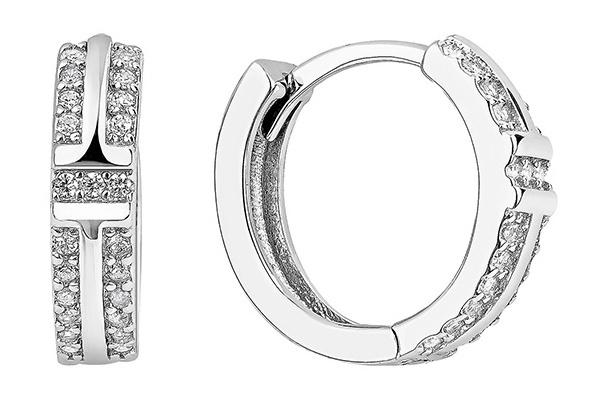

Серьги из серебра Kari Jewelry 213630, фианит, 213630