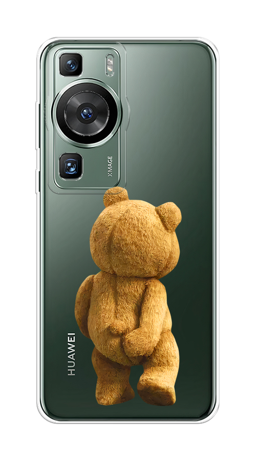 

Чехол на Huawei P60/P60 Pro "Медвежья спина", Коричневый;прозрачный, 6121150-1