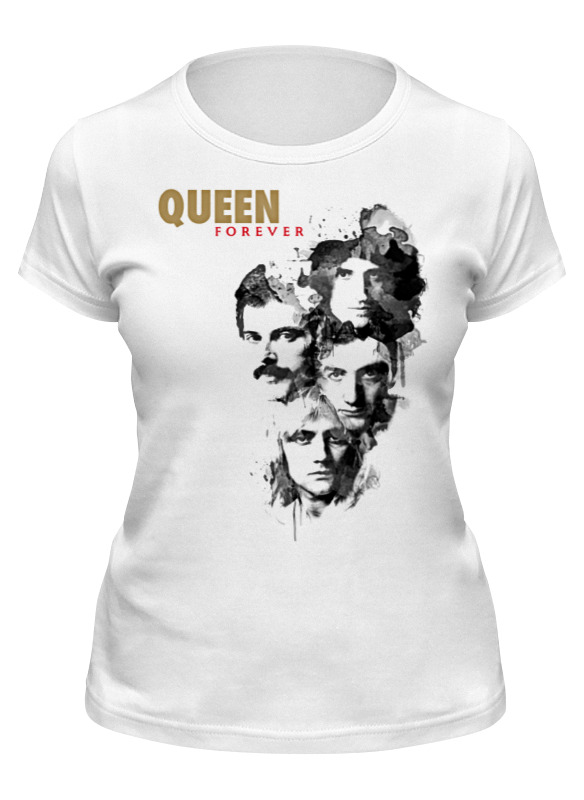 

Футболка женская Printio Queen group белая S, Белый, Queen group