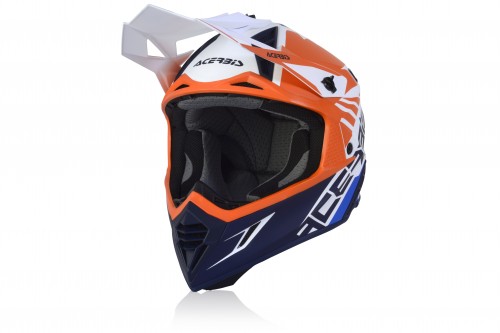 

Шлем Acerbis X-TRACK Orange/Blue, Мультицвет, Шлем Acerbis X-TRACK Orange/Blue XS