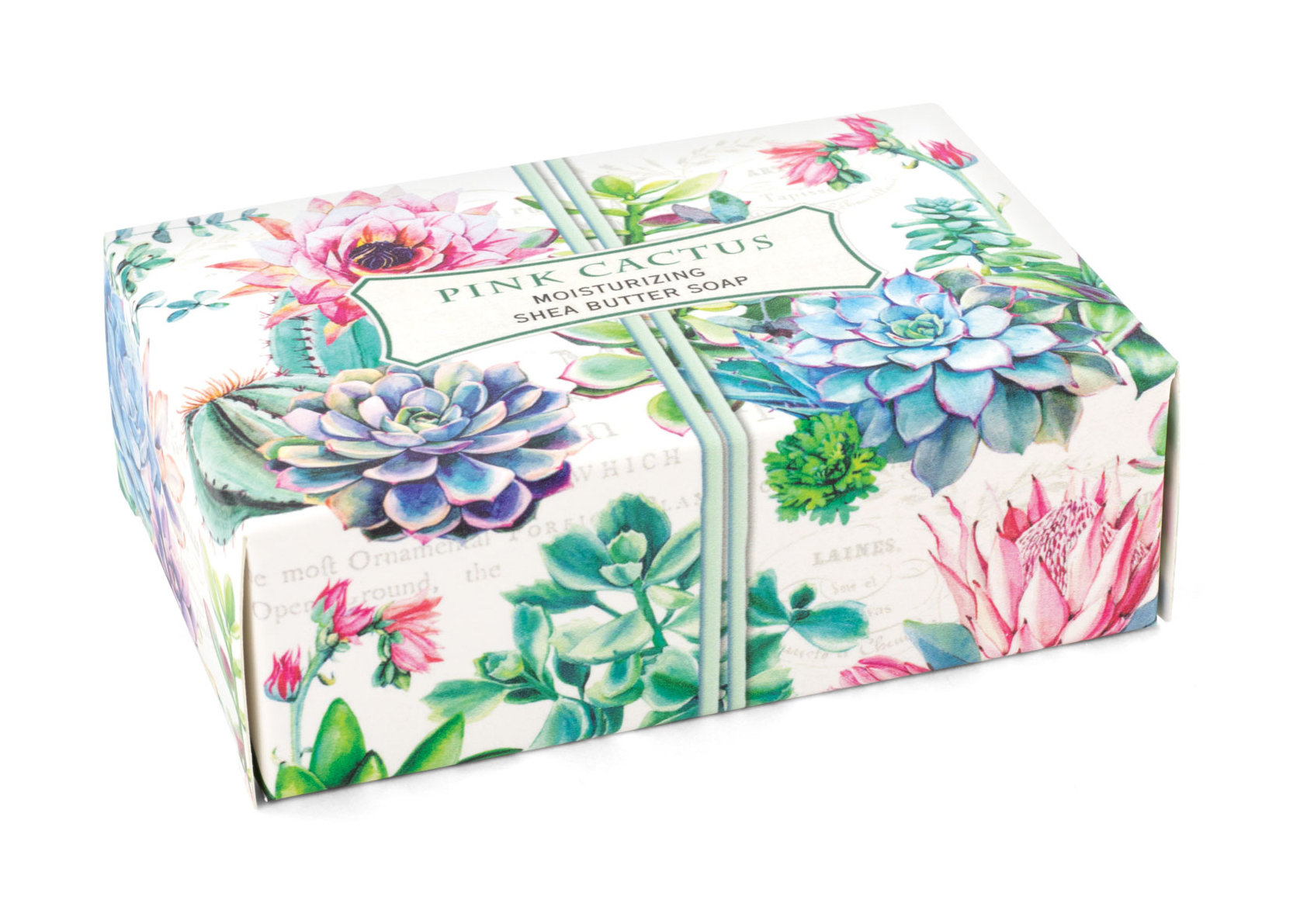 фото Мыло michel design works pink cactus boxed single soaps, 127г