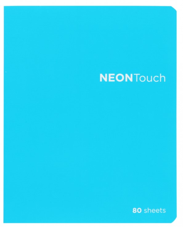 фото Тетрадь общая в клетку пзбм neontouch 027361, 80 л., 1 шт.