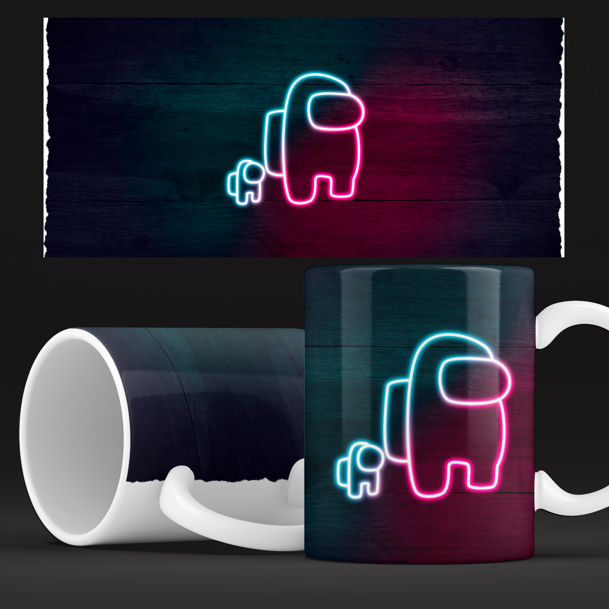 

Кружка RocketCup с принтом "Among Us", amongus02