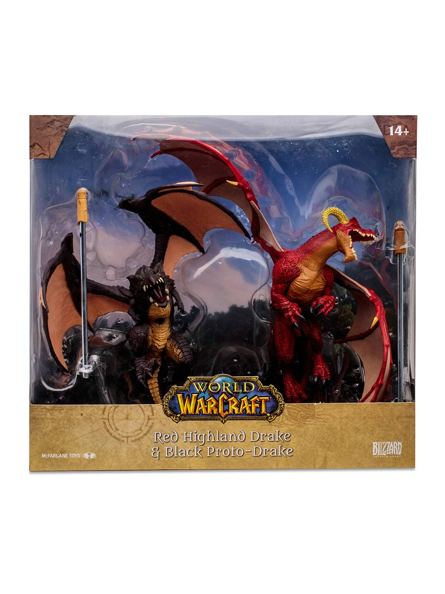 Фигурка McFarlane Toys Drake and Red Highland Drake 2pk 18см MF16694 20800₽