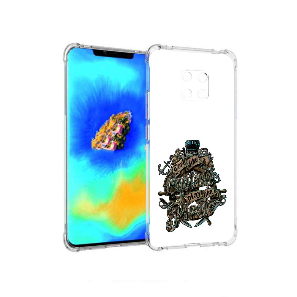 

Чехол MyPads капитан пиратов для Huawei Mate 20 Pro, Прозрачный, Tocco