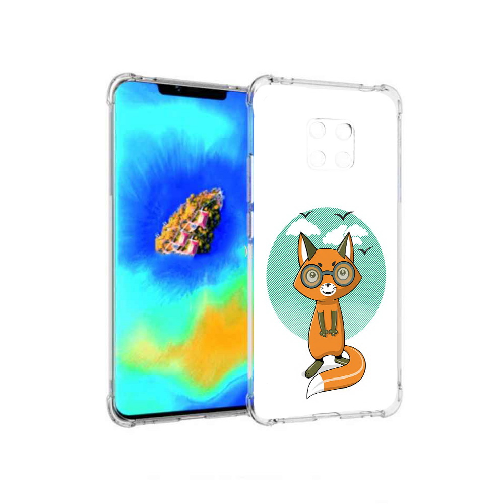 

Чехол MyPads задумчивая лиса для Huawei Mate 20 Pro, Прозрачный, Tocco