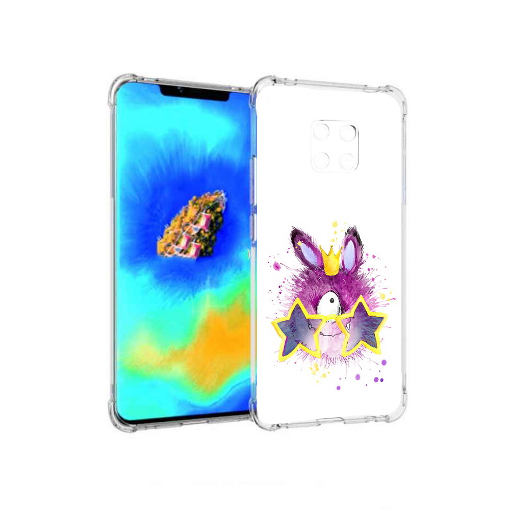 

Чехол MyPads Шуршуля для Huawei Mate 20 Pro, Прозрачный, Tocco