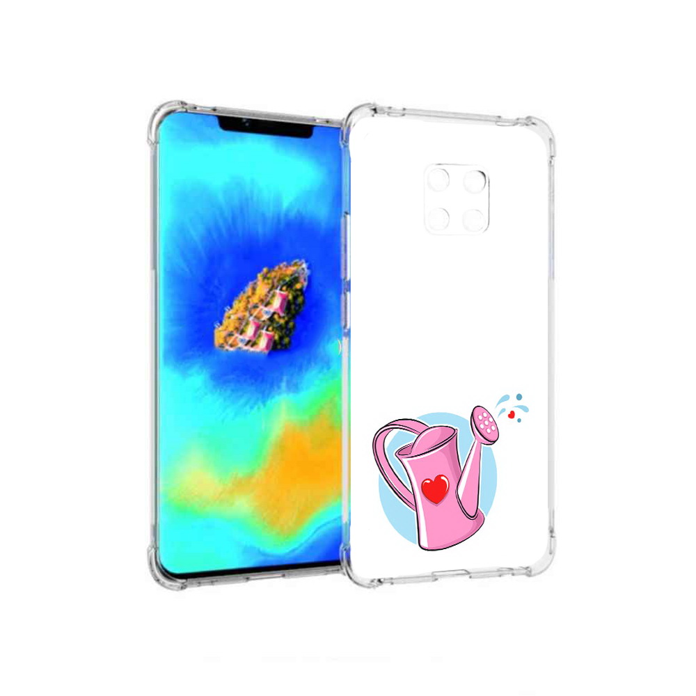 

Чехол MyPads Лейка любви 14 февраля для Huawei Mate 20 Pro, Прозрачный, Tocco