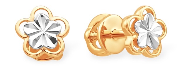 

Серьги из золота Kari Jewelry 237415, 237415