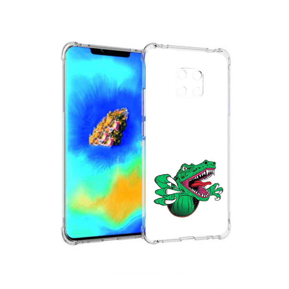 

Чехол MyPads крокодил для Huawei Mate 20 Pro, Прозрачный, Tocco