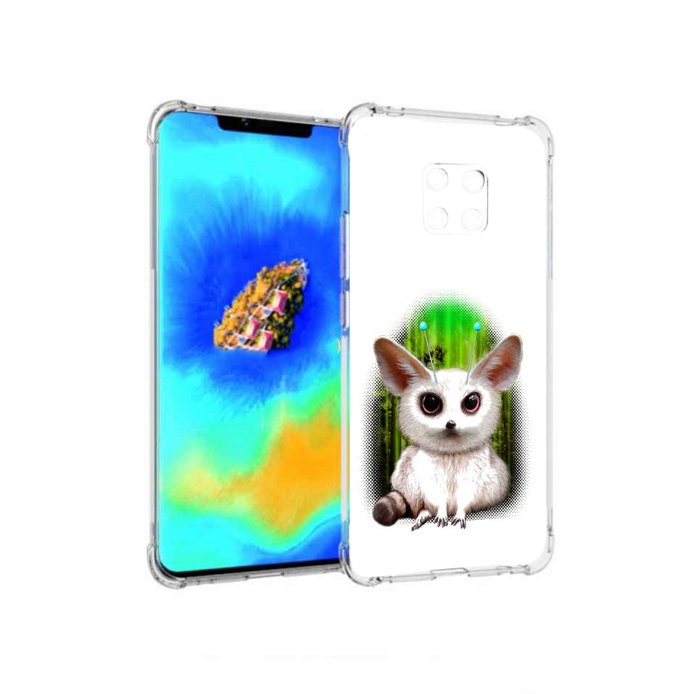 

Чехол MyPads пушистое животное для Huawei Mate 20 Pro, Прозрачный, Tocco