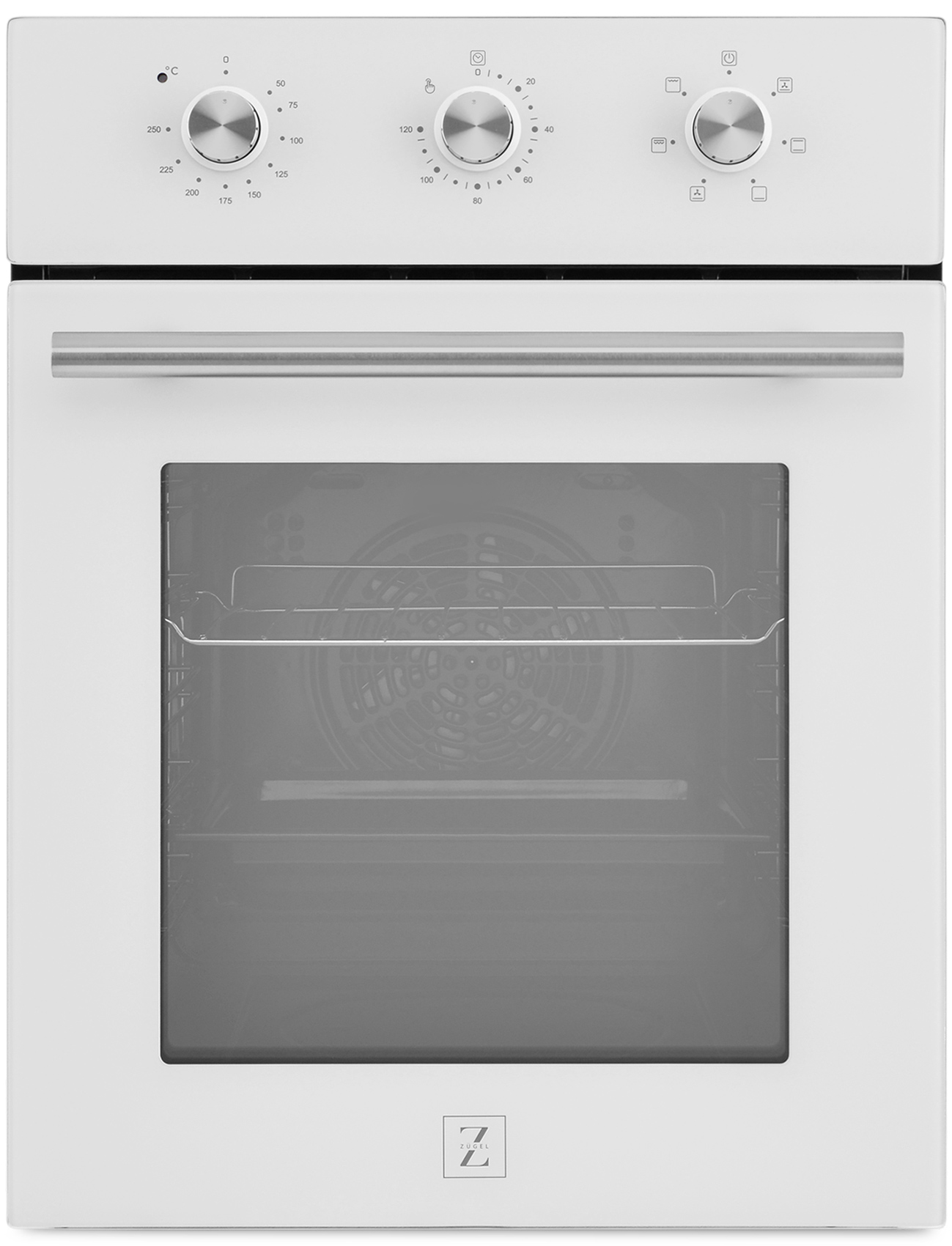 фото Встраиваемый электрический духовой шкаф zugel zoe451w white