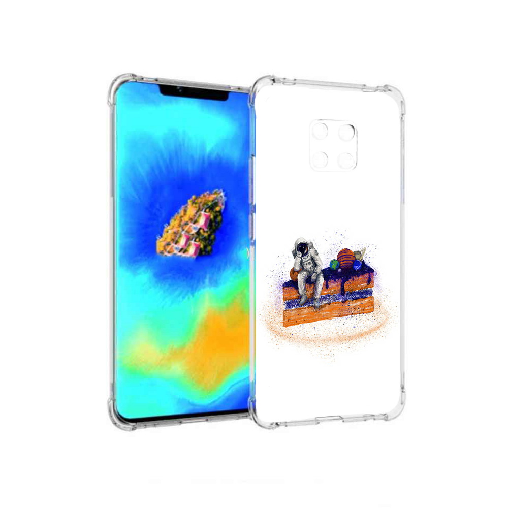 

Чехол MyPads торт с планетами для Huawei Mate 20 Pro, Прозрачный, Tocco